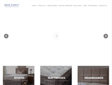 Tablet Screenshot of bedsdirect-batley.co.uk